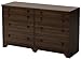 South Shore Popular Collection 6-Drawer Double Dresser, Moka