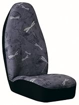 Silver Dragonflies Bucket Seatcover