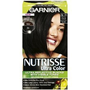 Garnier Nutrisse Permanent Haircolor Blue Black