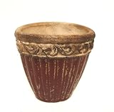 Glazed/Stone Oval Planter (Pottery)