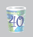 Review Amscan 357035 / 40th Birthday Party Ceramic Shot Glass