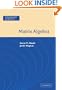 Matrix Algebra (Econometric Exercises)
