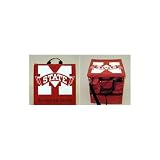 Mississippi State Bulldogs NCAA 5 Pocket Seat Cushion And Tote