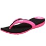 adidas Women's Calo Sandal,Black/Bloom/Pink,10 M
