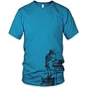 Thinking Skeleton Fine Jersey T-Shirt
