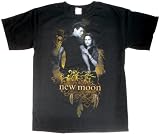 Twilight Saga New Moon Jacob and Bella Black Adult T-shirt
