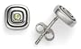 Sterling Silver Earrings With Peridot From The Metro Collection, By Zina