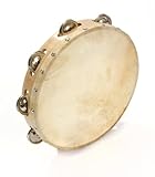 Percussion Plus 10 inch 8 Jingle Tambourine