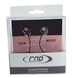 RNDs Noise Reducing Black Ear Buds with built-in microphone