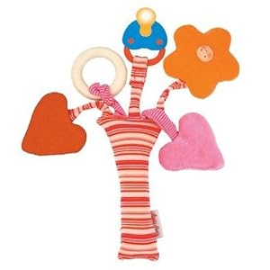 Squeaky Grabbing Toy Red by Kathe Kruse