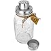 Premium Large 32 Ounce Mason Jar Cocktail Shaker | Iconic Made in USA “Ball” 32 oz Glass Quart Mason Jar | 304 Polished Stainless Steel Lid and Strainer with No Leak Seal by Premium Home Quality