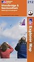Woodbridge and Saxmundham (Explorer Maps) (OS Explorer Map)
