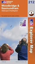 Woodbridge and Saxmundham (Explorer Maps) (OS Explorer Map)