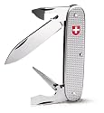 Victorinox Swiss Army Soldier Pocket Knife (Silver Alox)