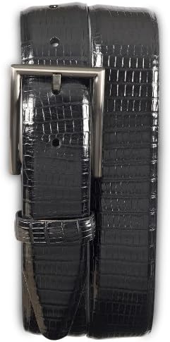 Remo Tulliani Big & Tall Prince Edward Belt (38, Black)