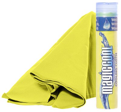Grabber CCHVY Yellow Chill Tube Cooling Towel