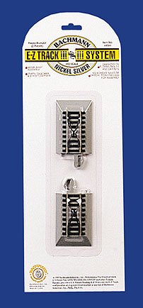 Bachmann Trains Snap-Fit E-Z Track Hayes Bumpers (2/card)