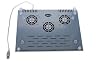 Kinamax FAN-NTP3 Business Notebook Cooler Pad with 3 Built-in 60mm Fans for Laptops