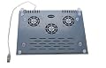 Kinamax FAN-NTP3 Business Notebook Cooler Pad with 3 Built-in 60mm Fans for Laptops
