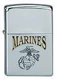Marines Globe and Anchor Zippo Lighter
