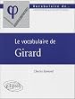 Le vocabulaire de Girard