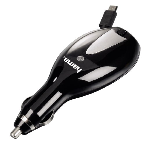 Hama Business Rollup Kfz-Ladekabel f&uuml;r microUSB schwarz Preisvergleich