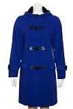 Kesta - Luxurious Womens Wool & Cashemere Hooded Duffle Coat
