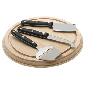 Global Decor 1641 Cheese Set, 4-Piece Set