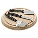 Global Decor 1641 Cheese Set, 4-Piece Set