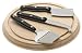 Global Decor 1641 Cheese Set, 4-Piece Set