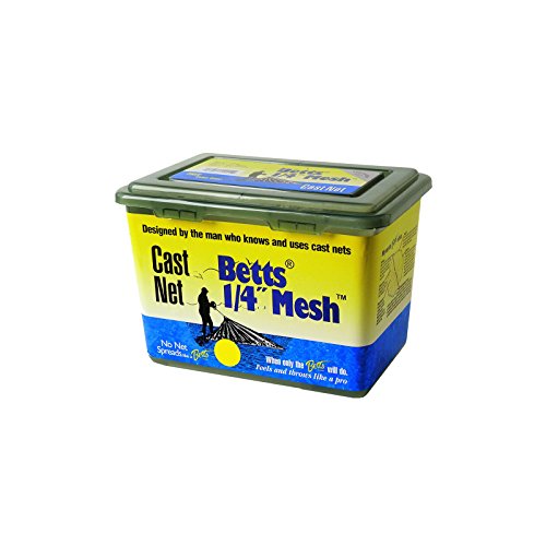 Betts 25-6 Mono Bait Cast Net,Blue