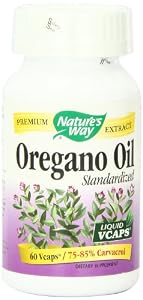 Nature's Way Oregano Oil, 60 Liquid Vcaps