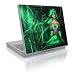 Ghost Green Design Skin Decal Sticker Cover for Laptop Notebook Computer - 15