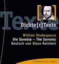 Die Sonette - The Sonnets. 2 CDs