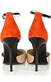 Colorblock Ankle Strap Shoe