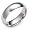 Platinum 6mm Comfort Fit Plain Band, Size 4