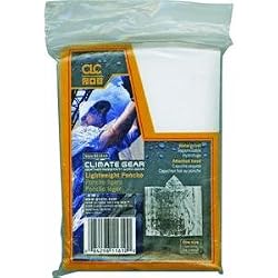 Custom Leathercraft R11610 Clear Disposable Poncho