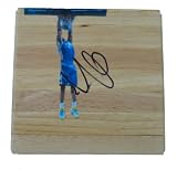 Kenyon Martin Autographed Denver Nuggets Photo Floorboard, New Jersey Nets, Proof Photo of Kenyon Signing This Exact Floorboard for Us.