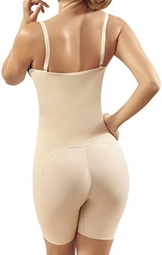 Moldeate 12004 Push UP and Tummy Control Shapewear with Convertible Straps