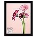 DAX? Solid Wood Frame FRAME,8X10,WOOD,BK (Pack of8)