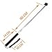 New Design Leapcama Self Portrait Self Shot Monopod Selfie Stick With Phone Holder For Samsung iPhone Blackberry With Bluetooth Remote Camera Wireless Shutter (blackMonopod+WhiteRemote)