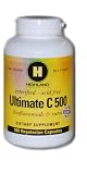 Vitamin C Ultra C 500 with Bioflavonoids and Rutin - A Natural Professional Vegetarian and Complementary Vitamin and Mineral Health Supplement Formula + Antioxidant by Highland Labs