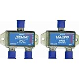Pack of 2- Holland Dishpro Satellite Diplexer - Dish Approved 2 amp version