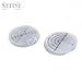 Neitsi Single Hole Spacer Template for Fusion Human Hair and Feather Extensions and I Tip (50pcs)