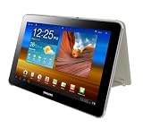 Samsung Original Diary Tasche (EFC-1B1N) für Samsung Galaxy Tab 10.1 (P7500), weiß