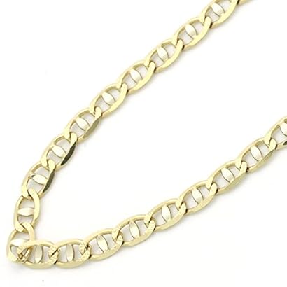 Flat link gold chain Clearance