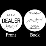 JOSH ARIEH Professional Collector's Dealer Button