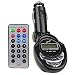 SD/MMC/USB/MP3 Wireless In Car FM Transmitter with Remote (Black) [Electronics]