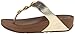FitFlop Women's Petra, Pale Gold, 8 M US