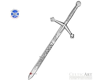 Celtic Art Sterling Silver Kilt Pin (KP038)